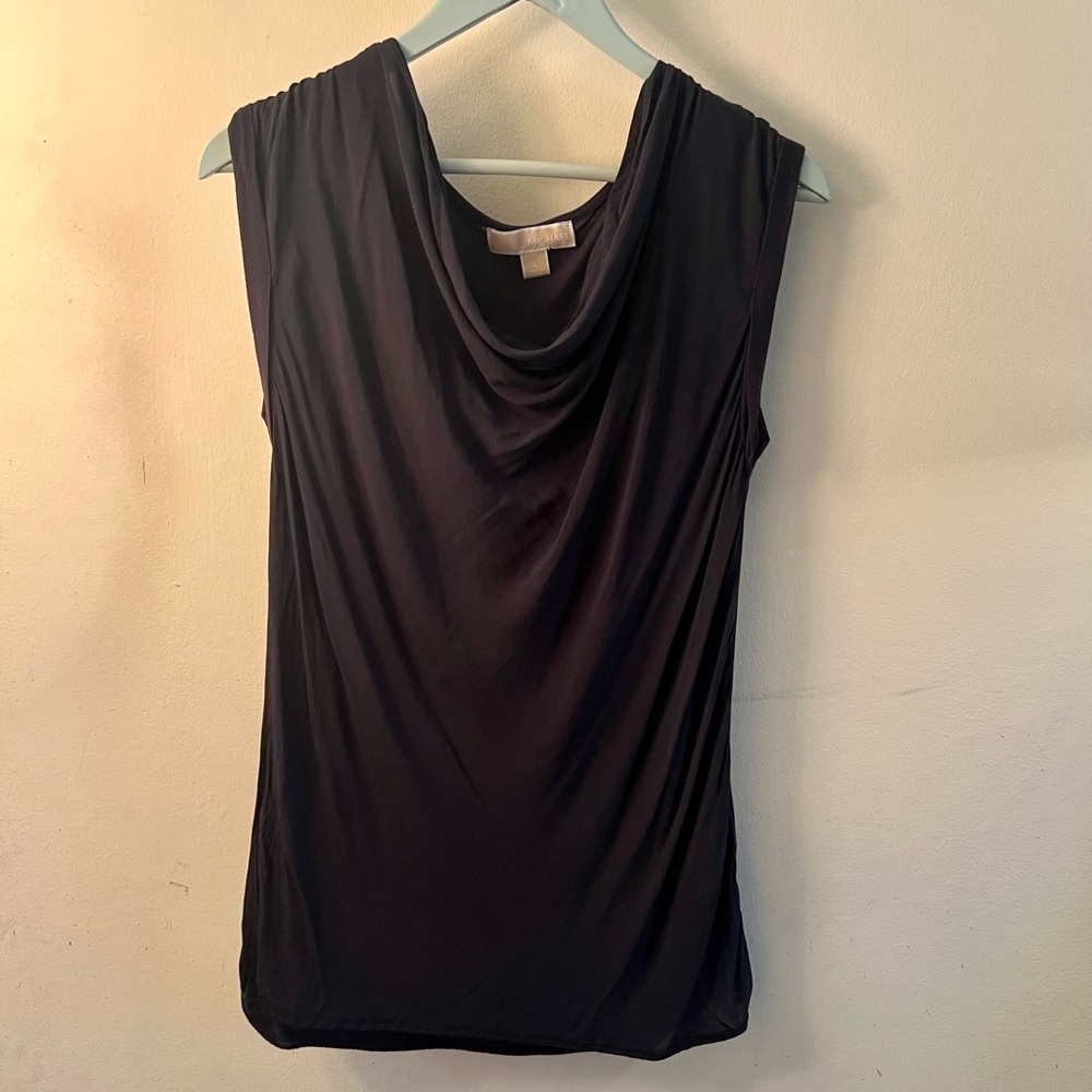 Michael Kors Size Large Cowl Neck Blouse